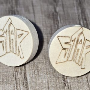 Holzohrstecker „STAR“