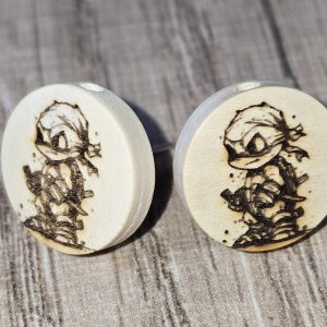 Holzohrstecker „Ninja“