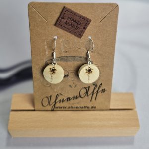 Holzohrhaken „Blume“