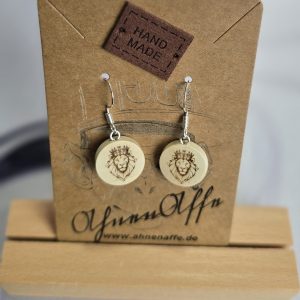 Holzohrhaken „Lion“